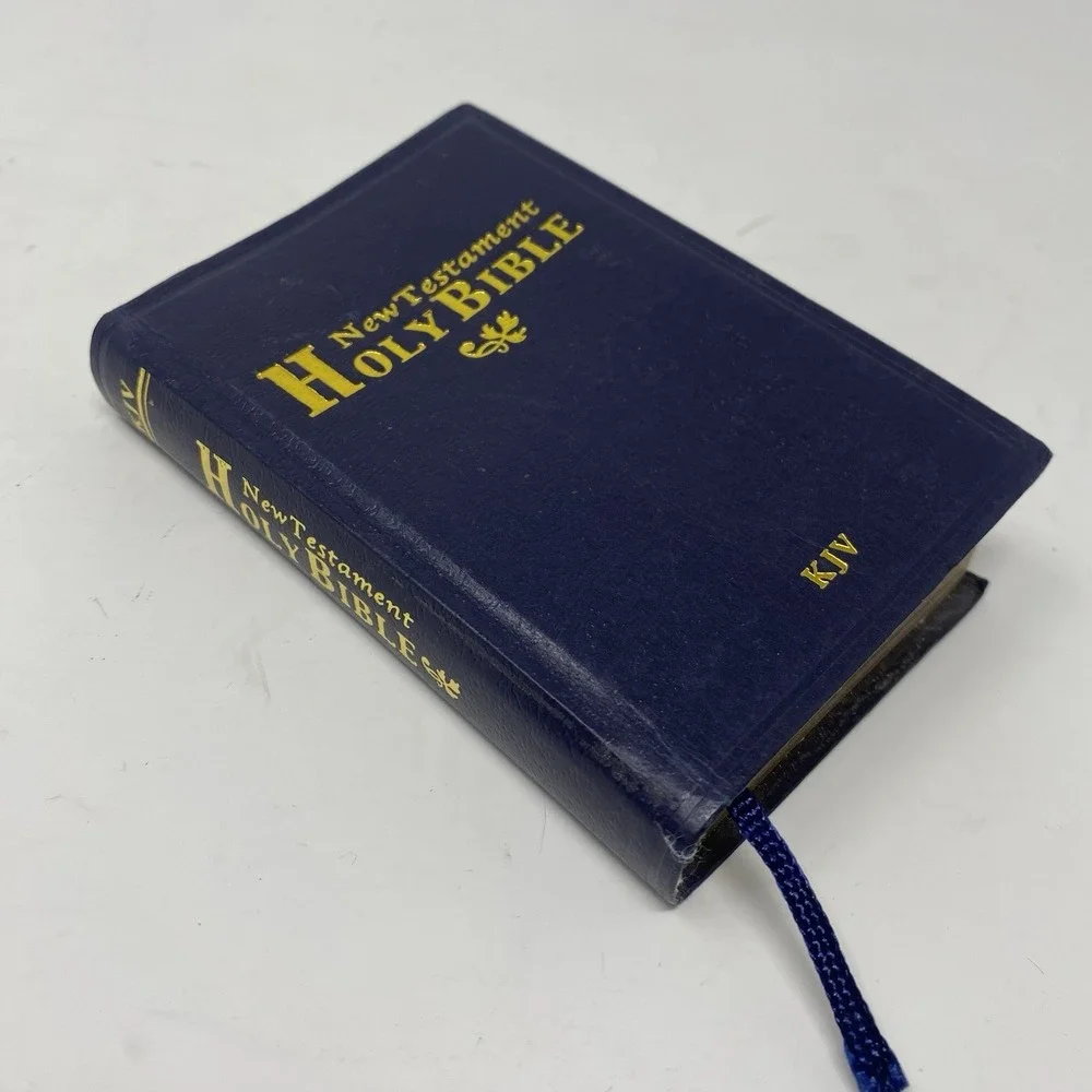 New Testament Holly Bible King James Version Pocket Sz 4.5x3
